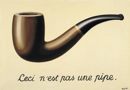 The treachery of images (This is not a pipe)