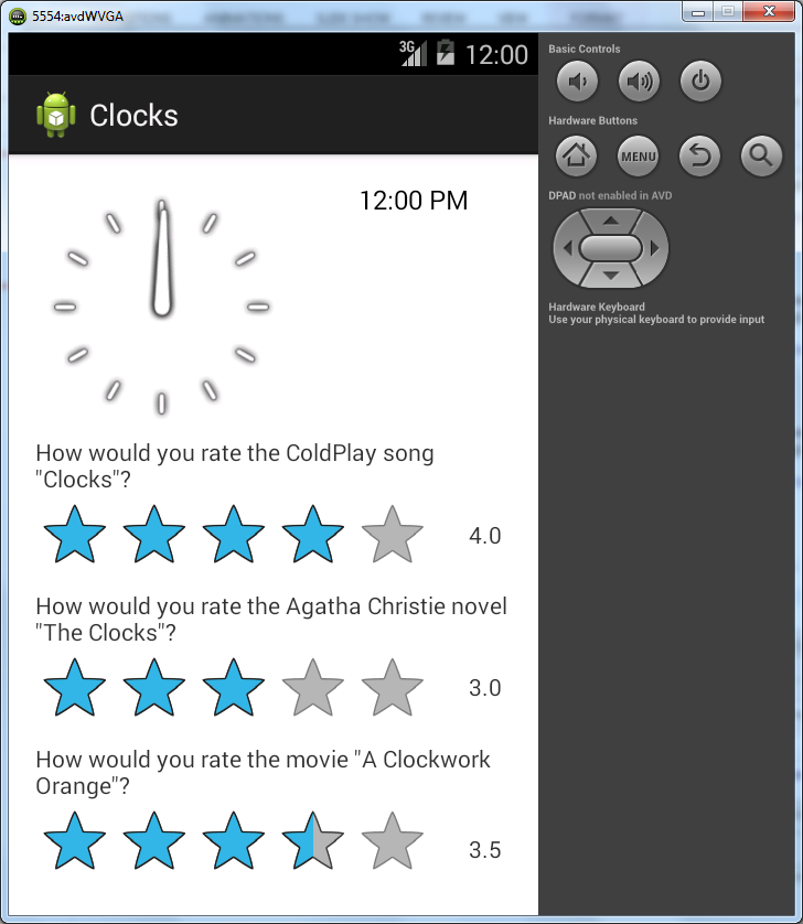 Clocks App Screen Capture