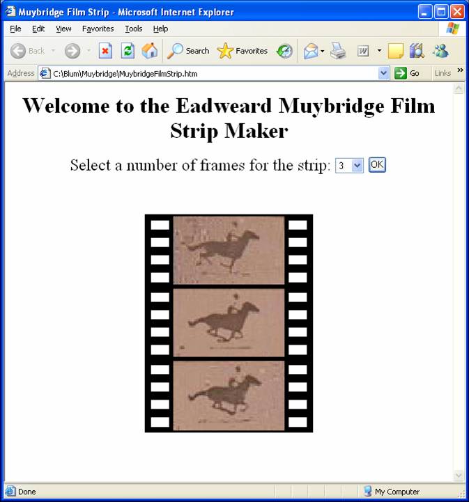 Muybridge Film Strip Screen Capture 2