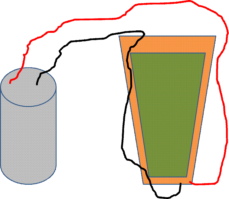 capacitor with voltmeter